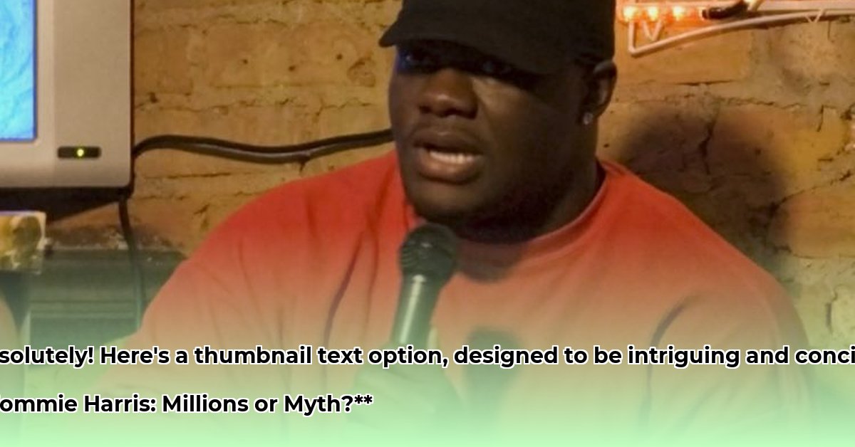 tommie-harris-net-worth